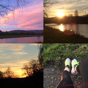 Bei meinem Workout an der Limmat